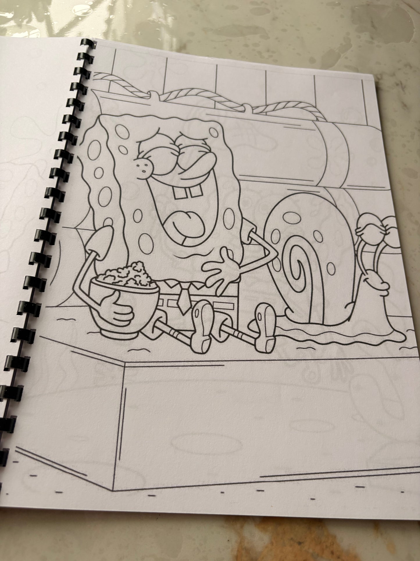 SpongeBob Colouring Book