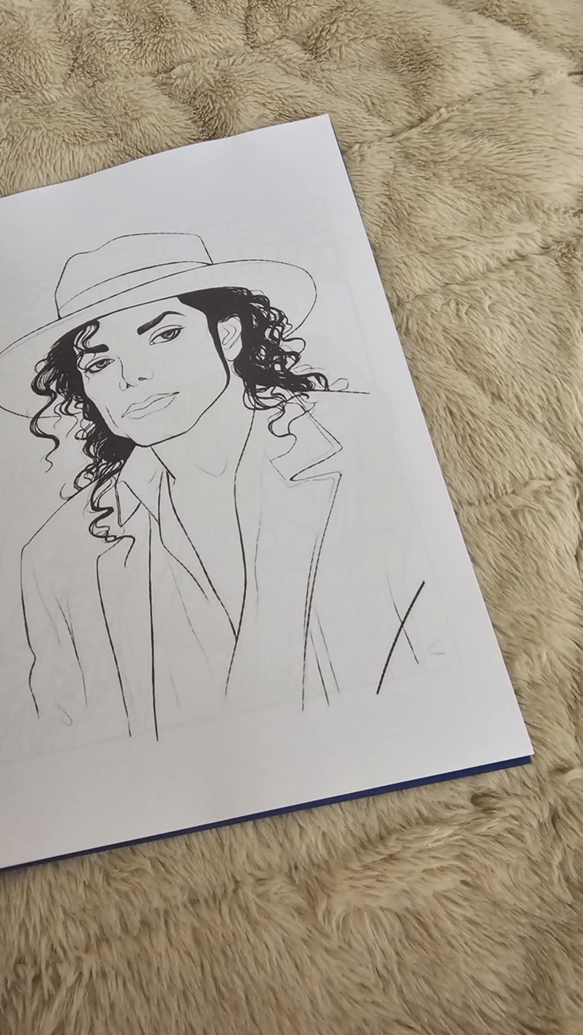 Micheal Jackson Colouring Book