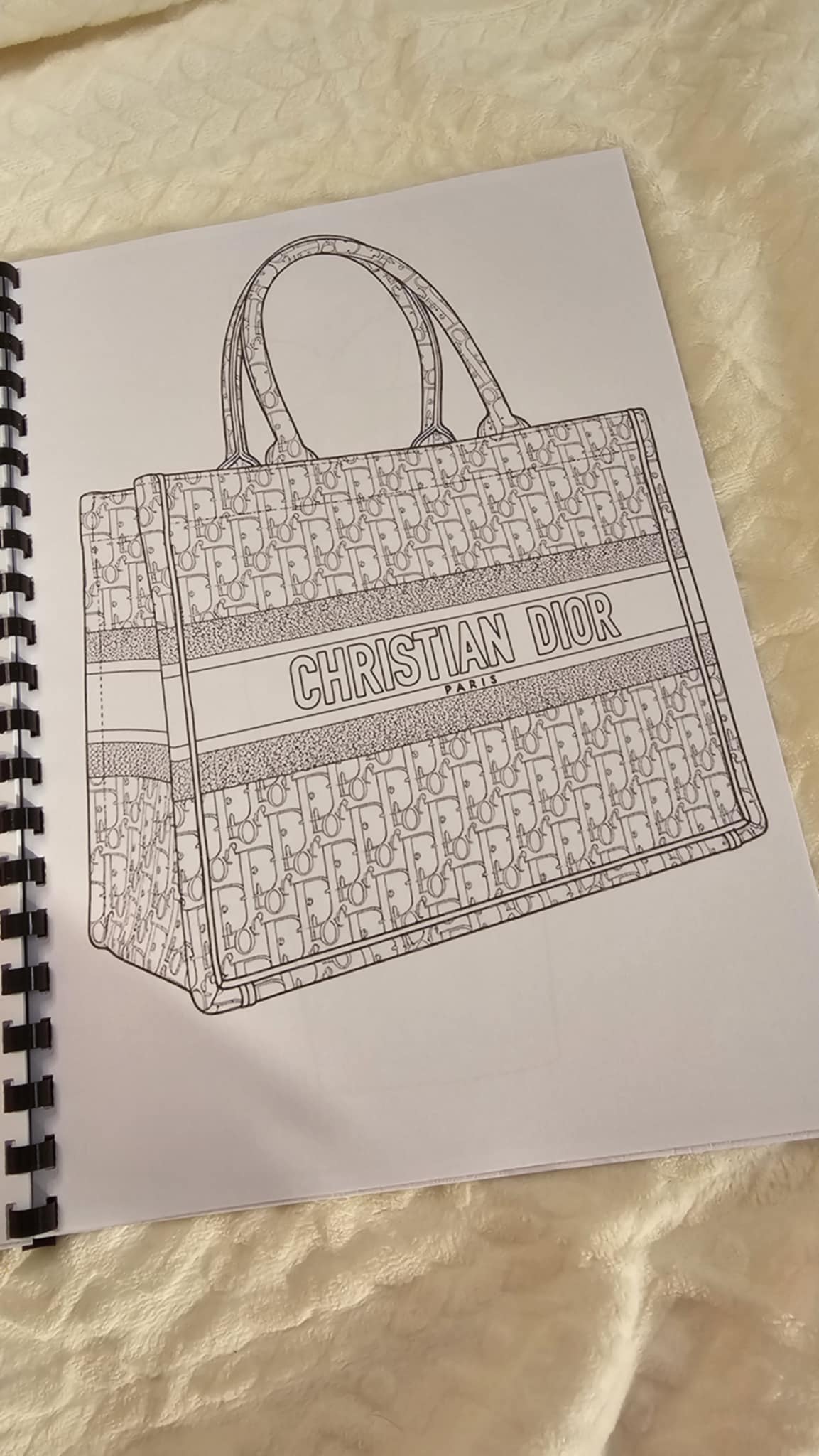 Designer Fashion Colouring Book