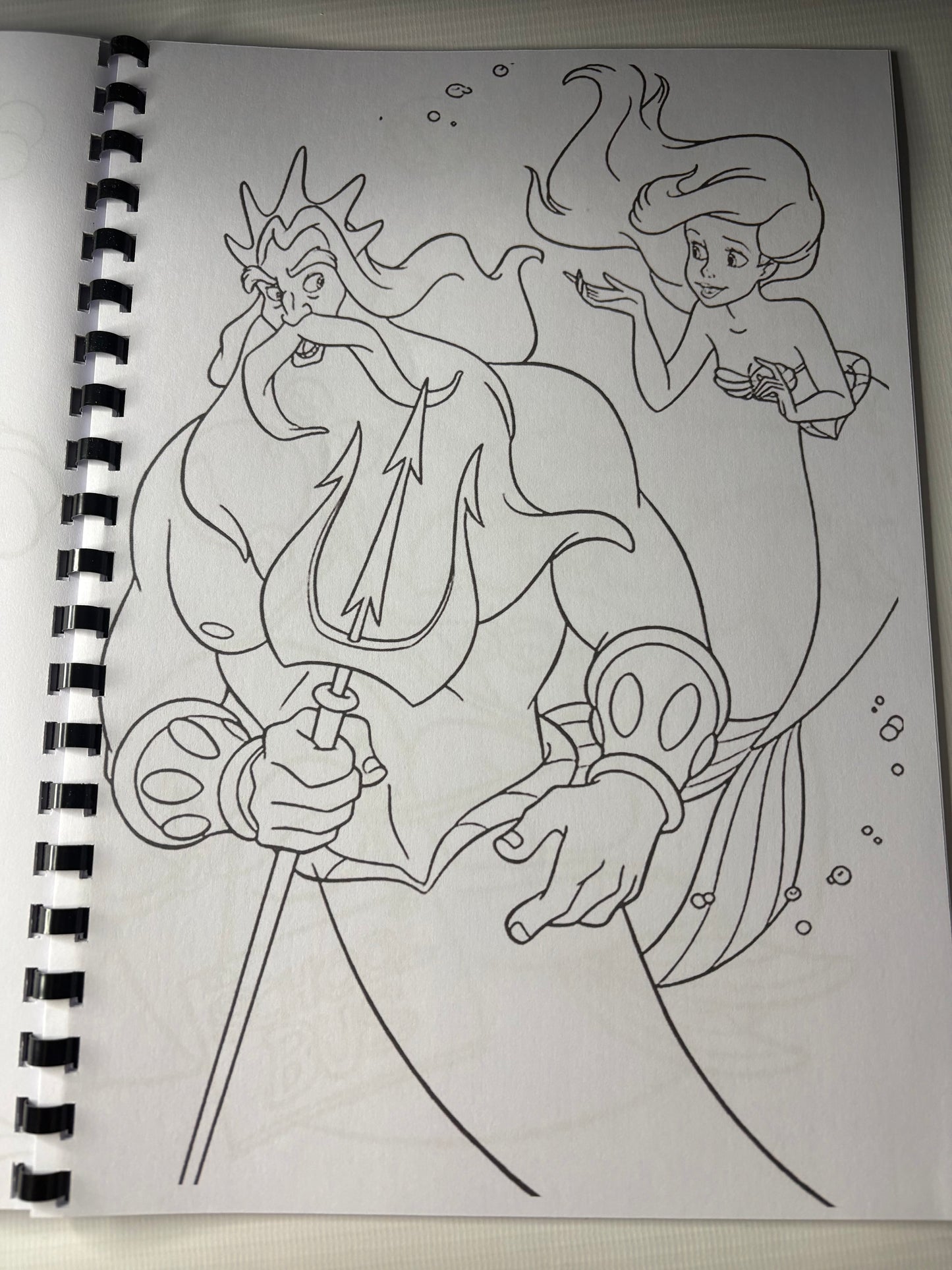 My Little Mermaid Colouring Book