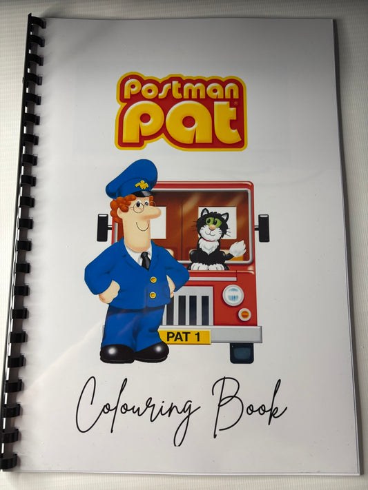 Postman Pat Colouring Book