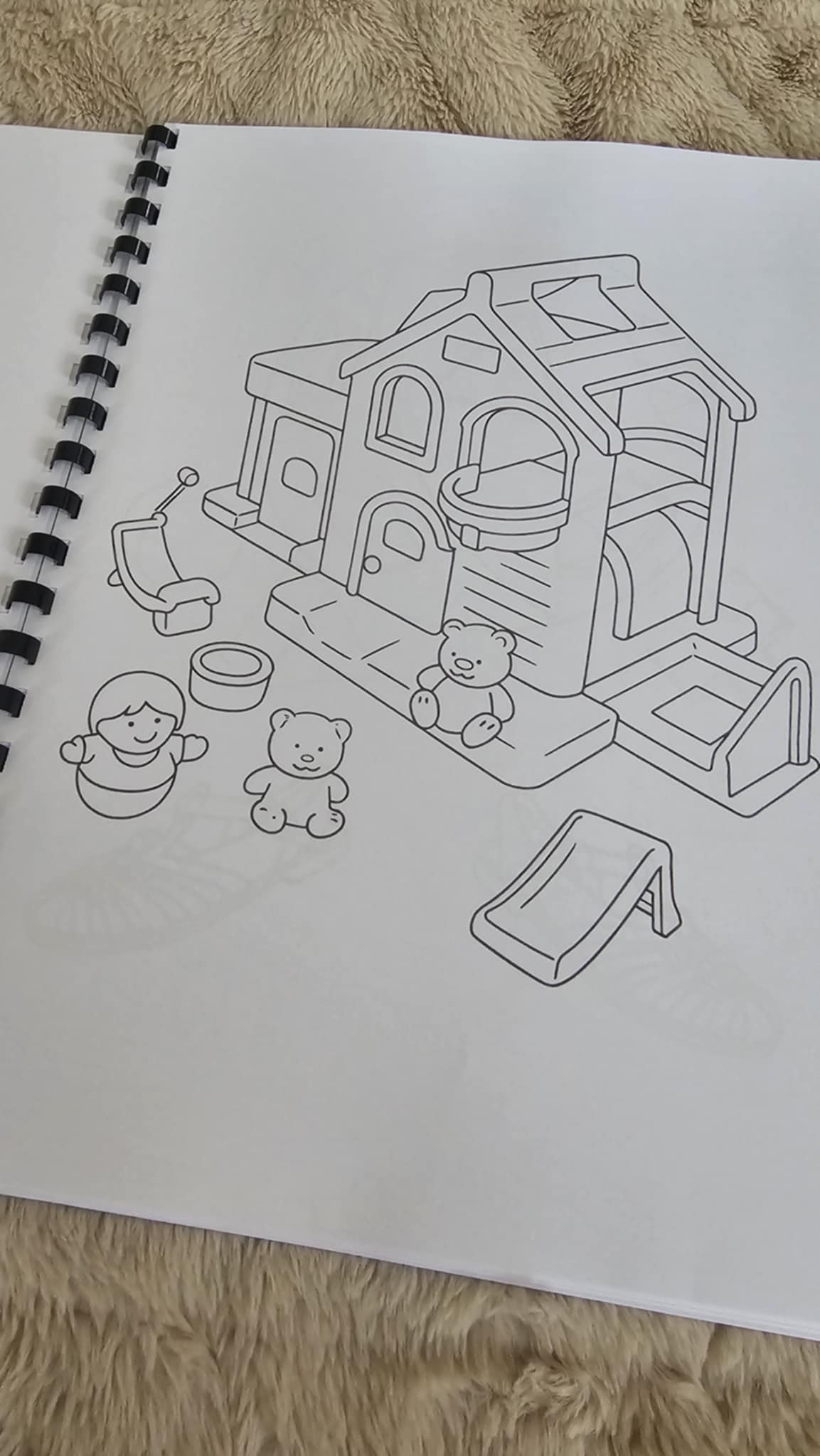 80s Retro Colouring Book