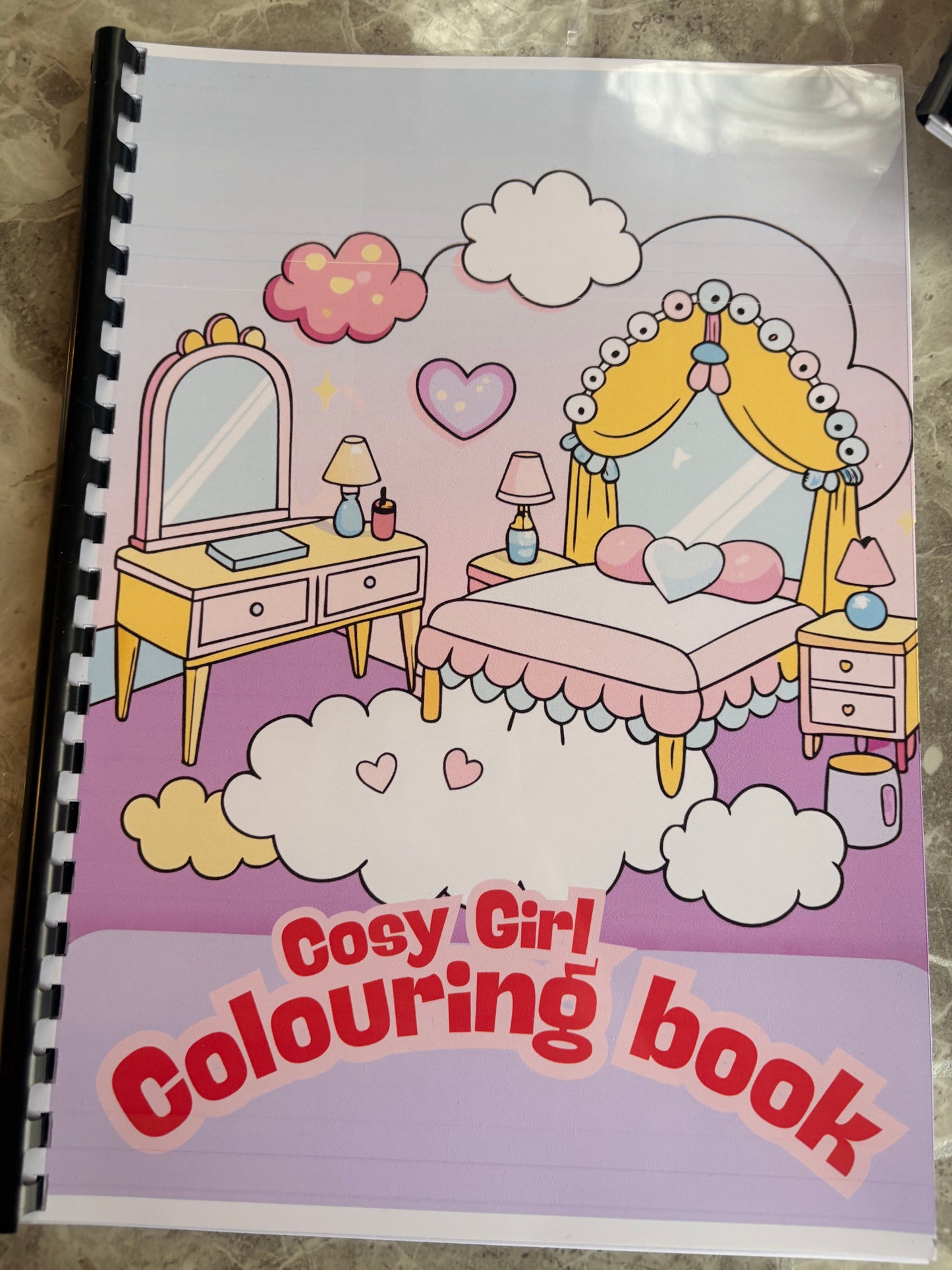 Cosy Girl Colouring Book 🩷