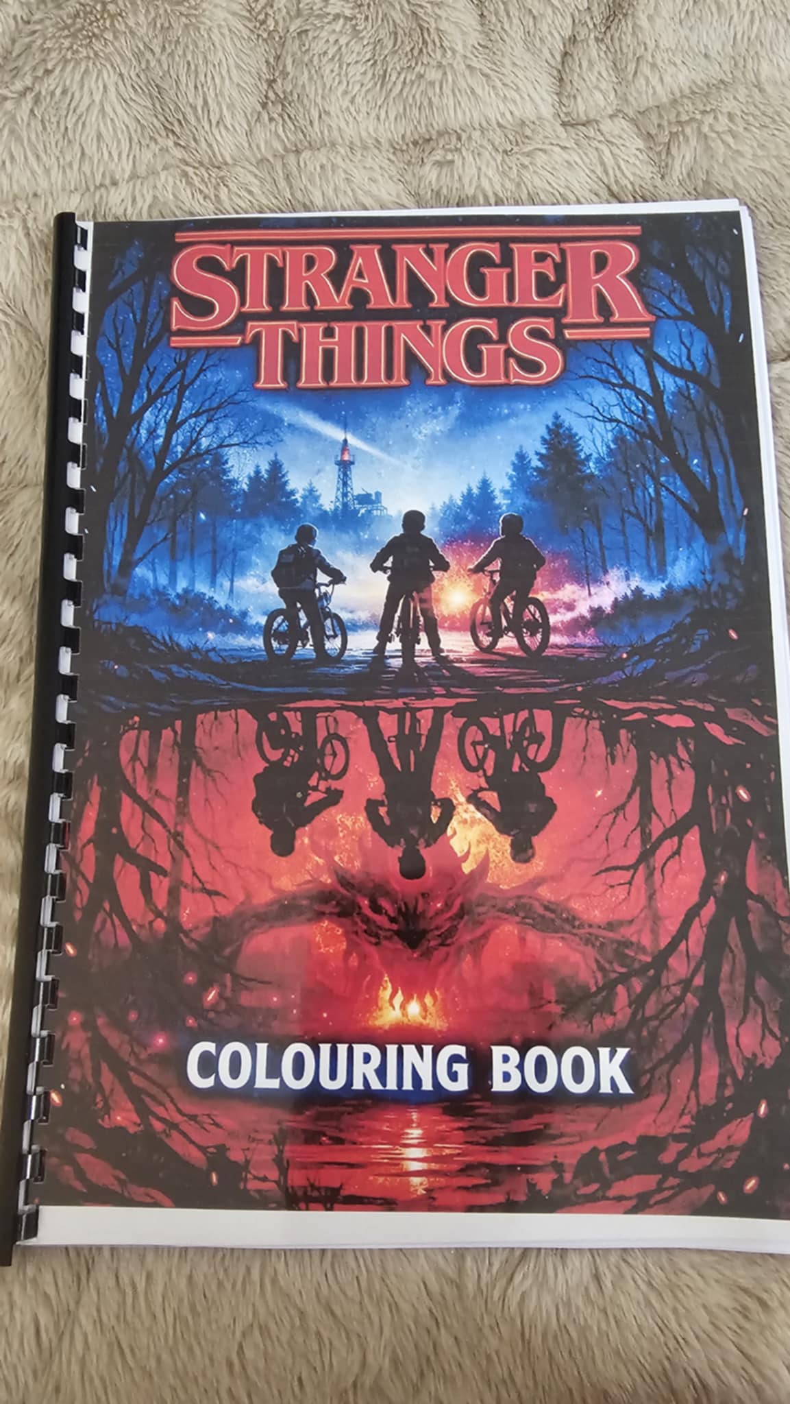 Stranger Things Colouring Book