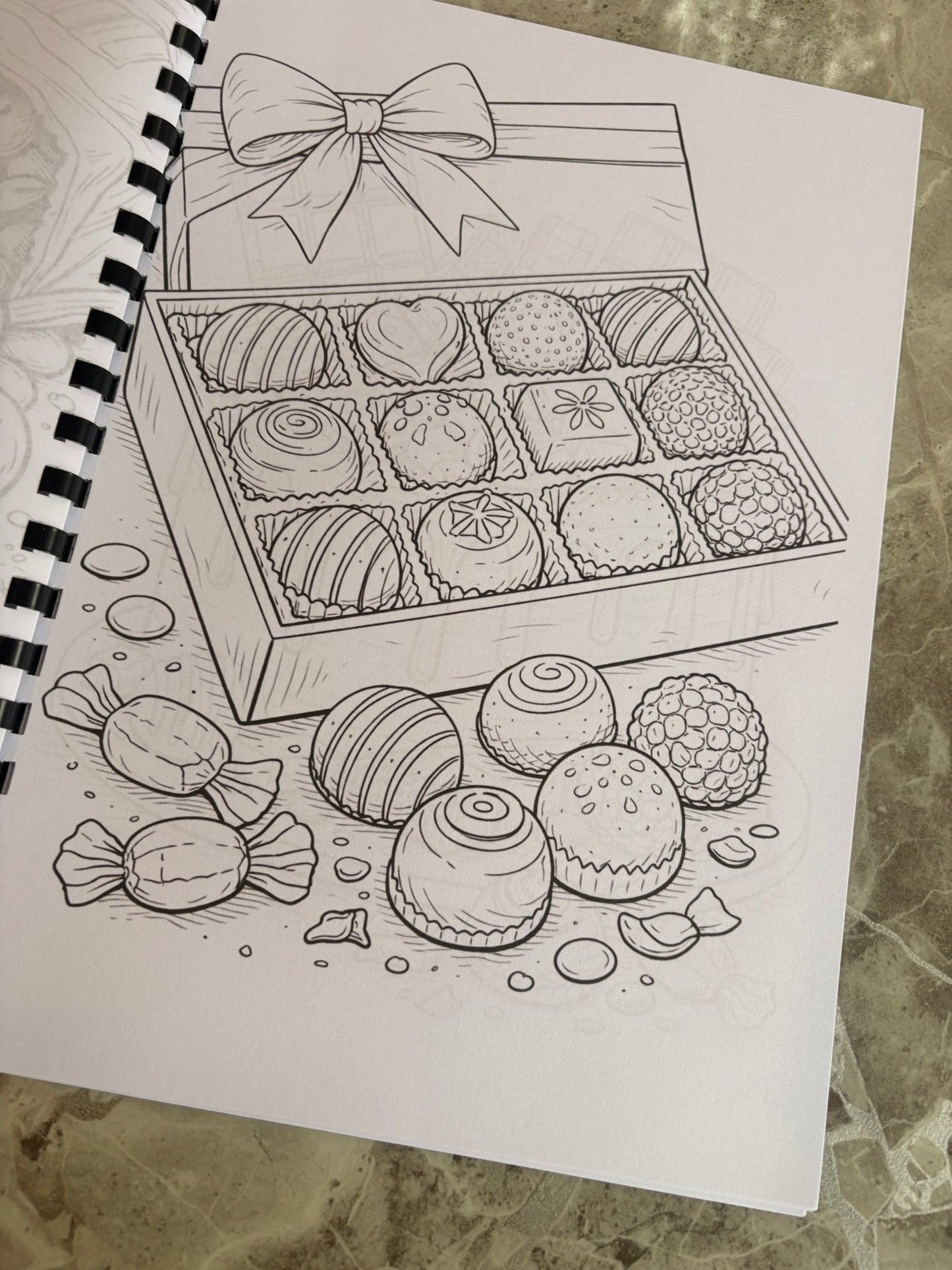 Chocolate Lovers Colouring Book 🍫