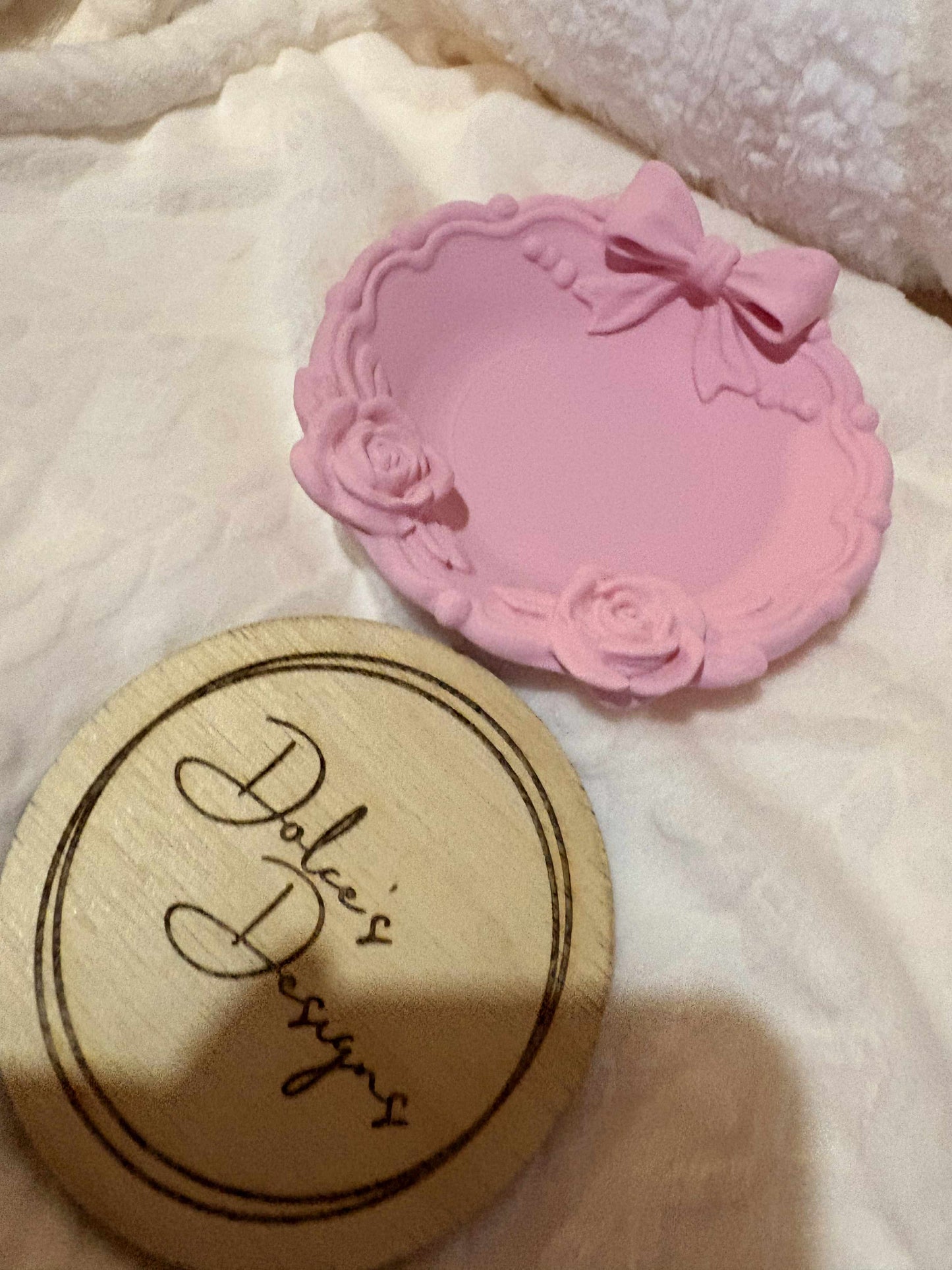 Bow & Roses Trinket Tray