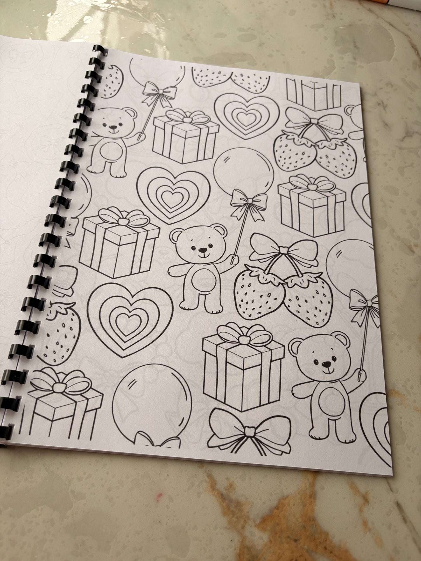 Bows & Coquette Colouring Book