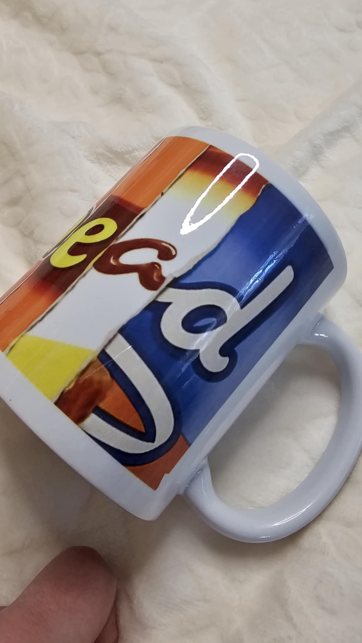 Chocolate Wrapper Effect Mug