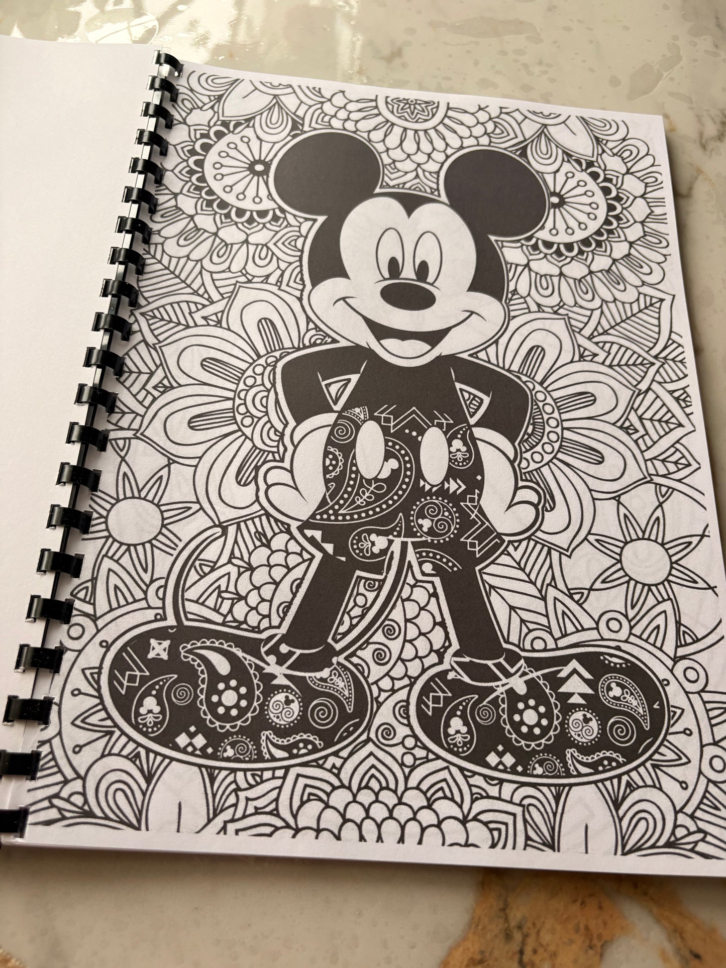 Disney Mandala Colouring Book