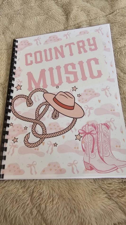 Country Music Colouring Book