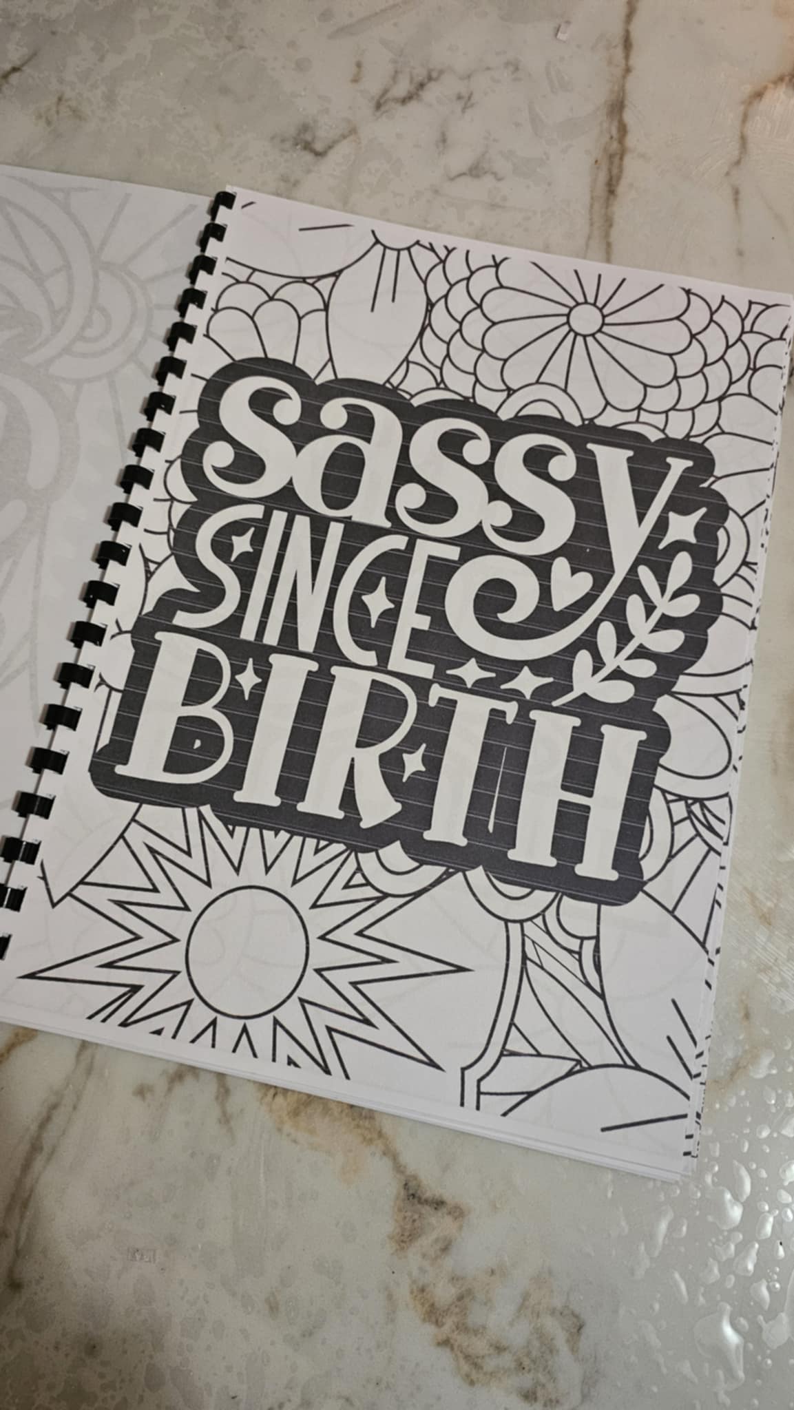 Sassy Quotes - Colouring Book