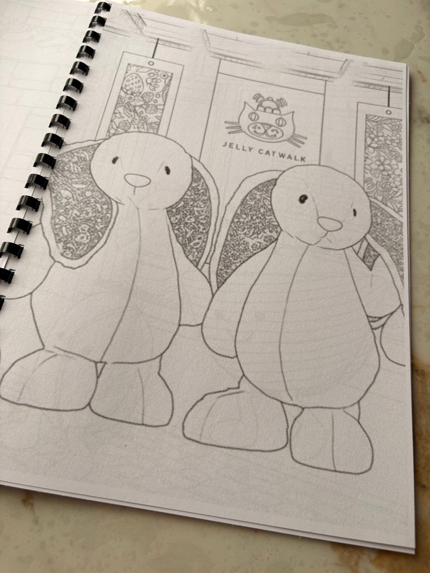 Jellycat Scene Colouring Book