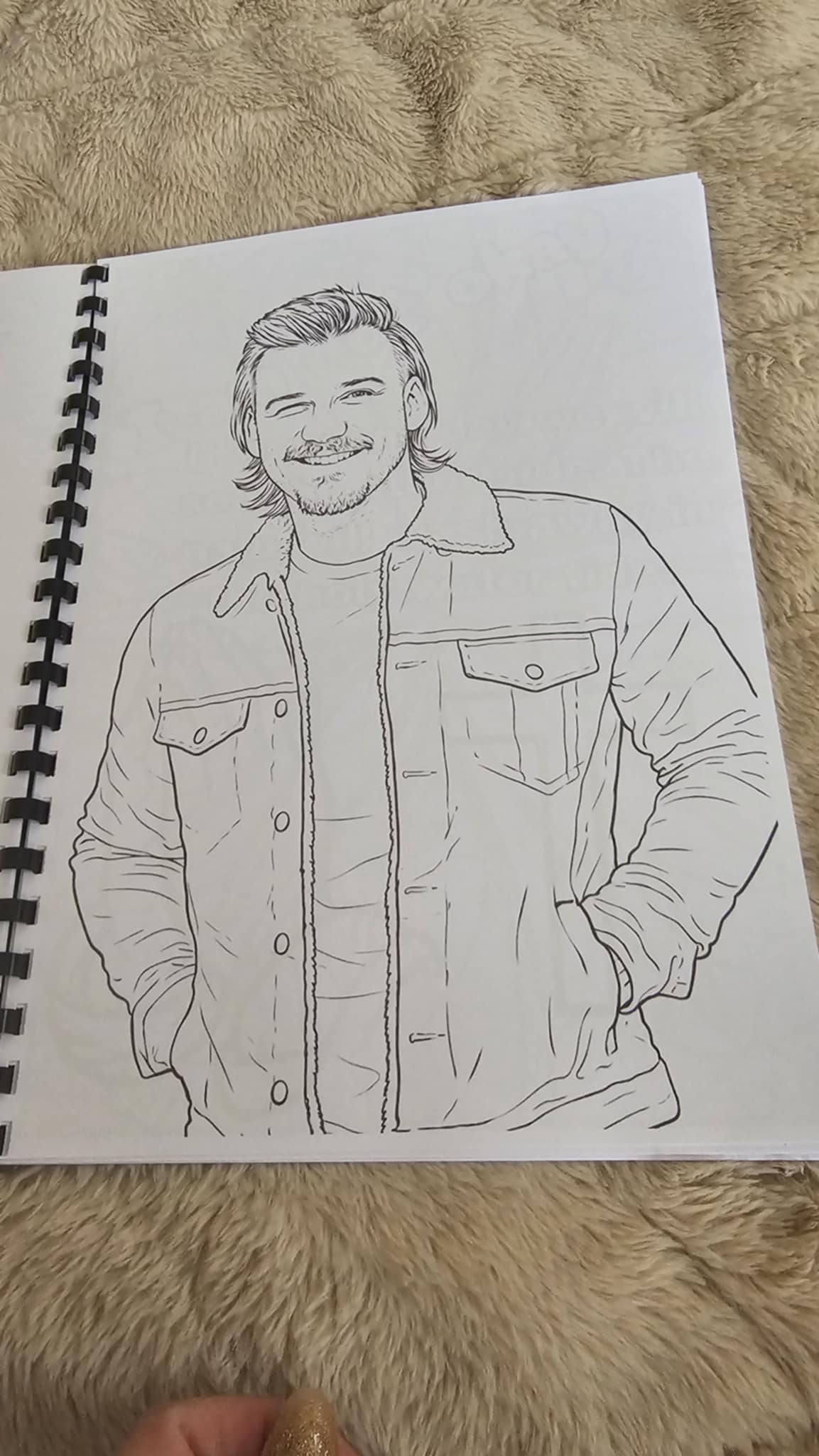Country Music Colouring Book