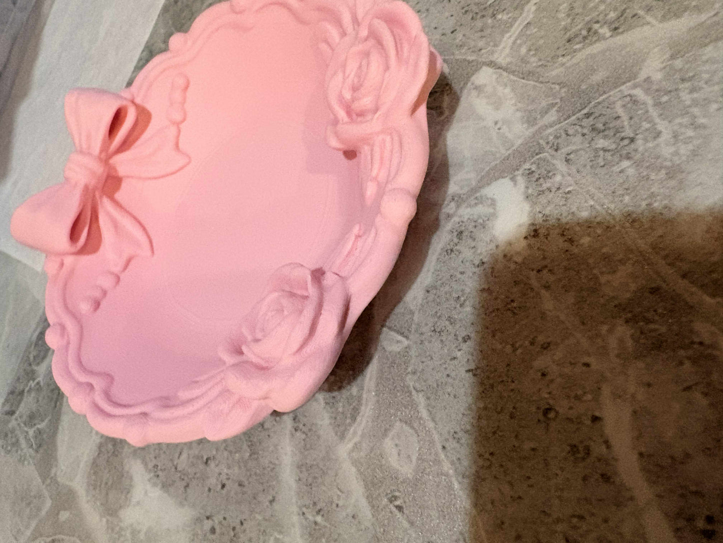 Bow & Roses Trinket Tray