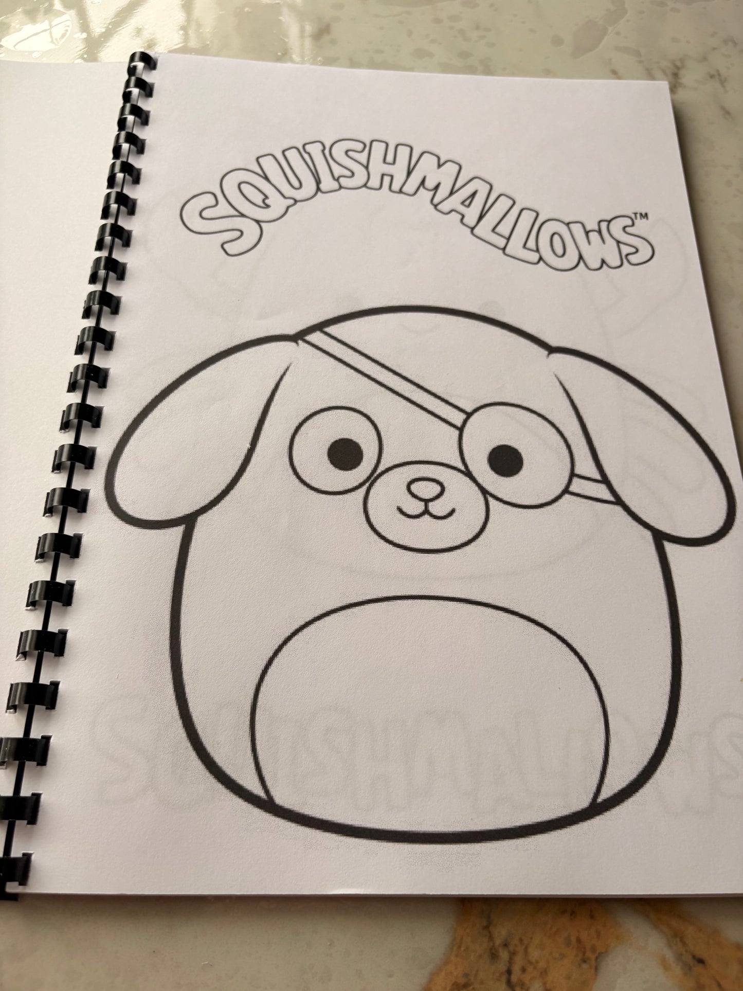Squishmellow Colouring Book