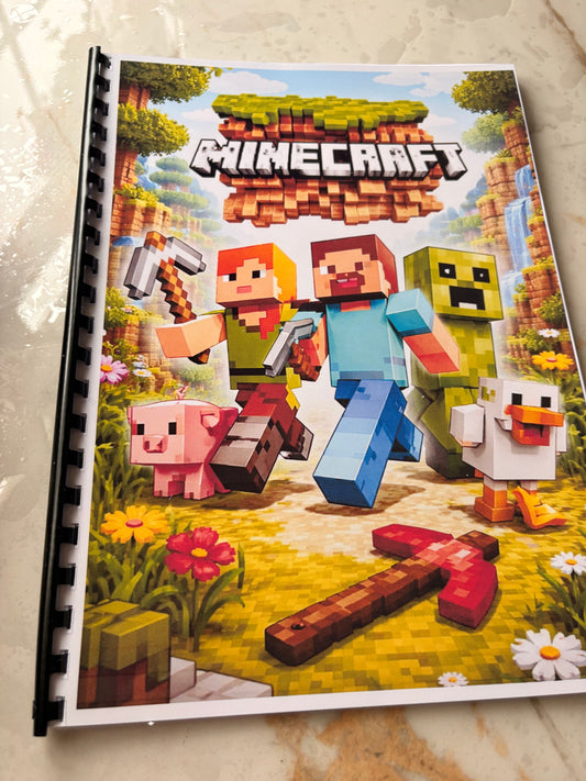 Minecraft Colouring Book