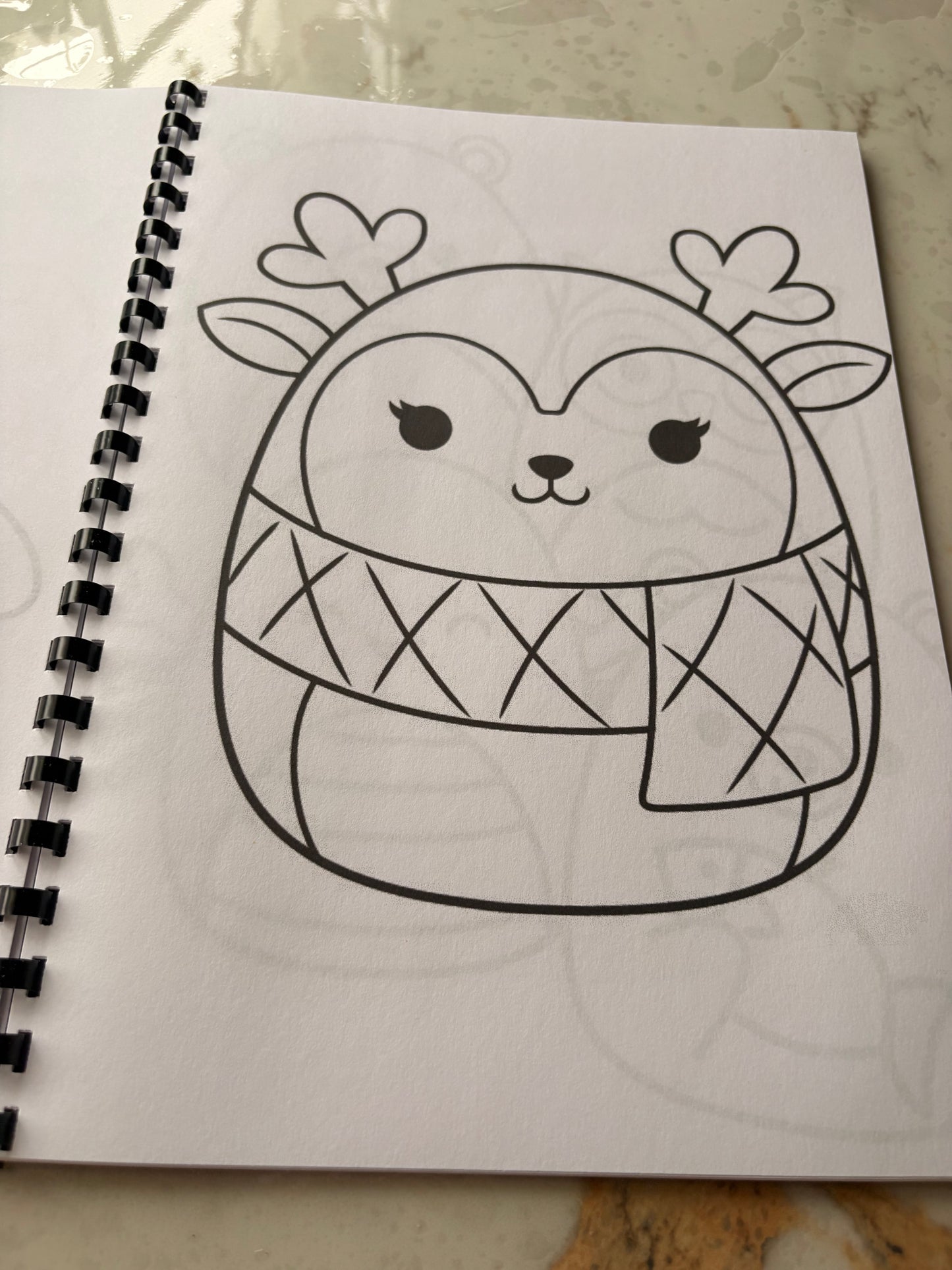 Squishmellow Colouring Book