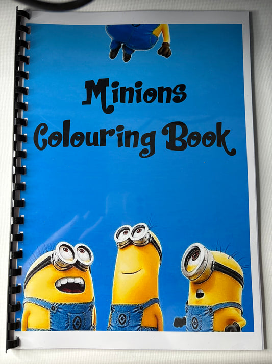 Minions Colouring Book