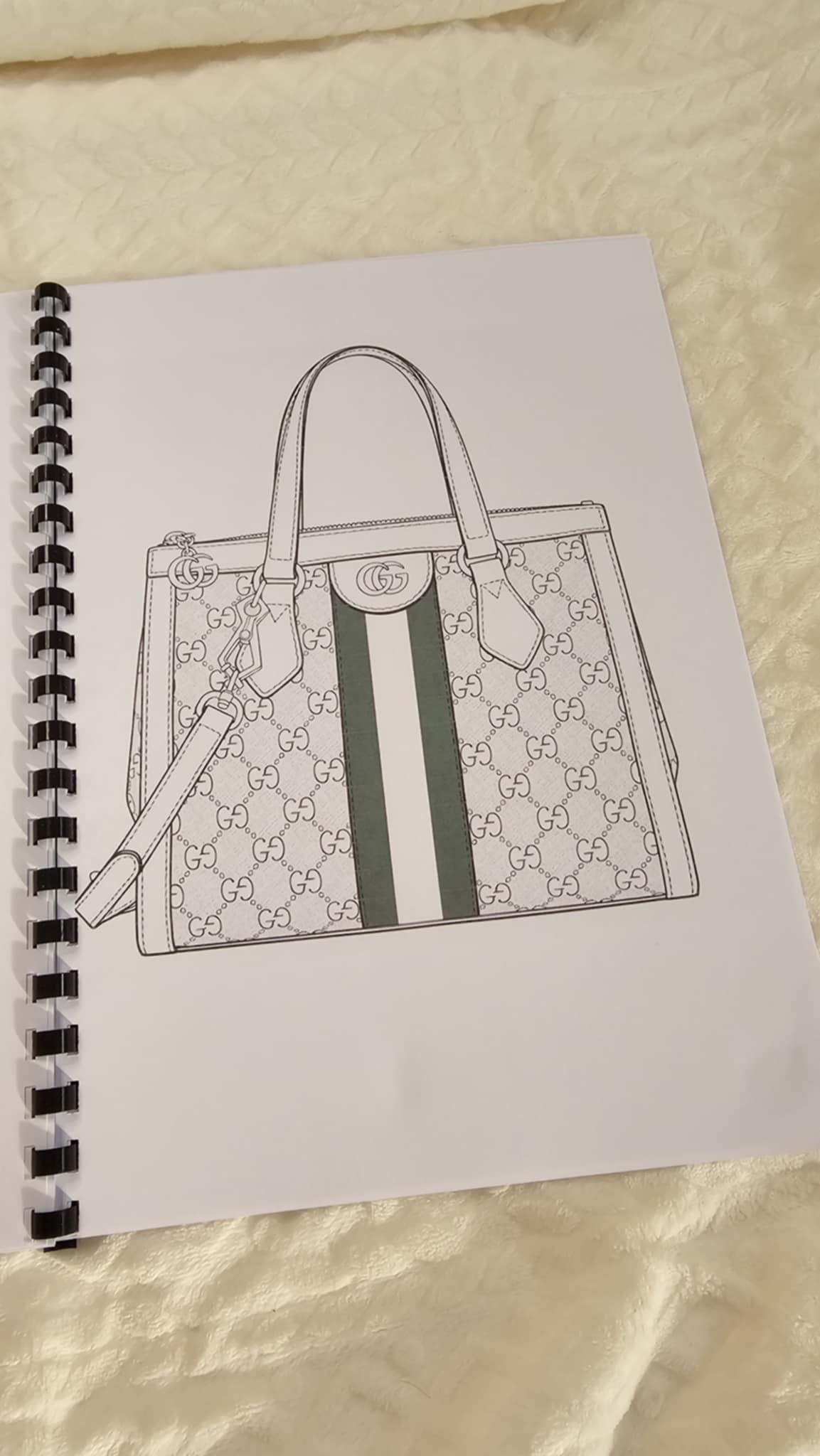 Designer Fashion Colouring Book