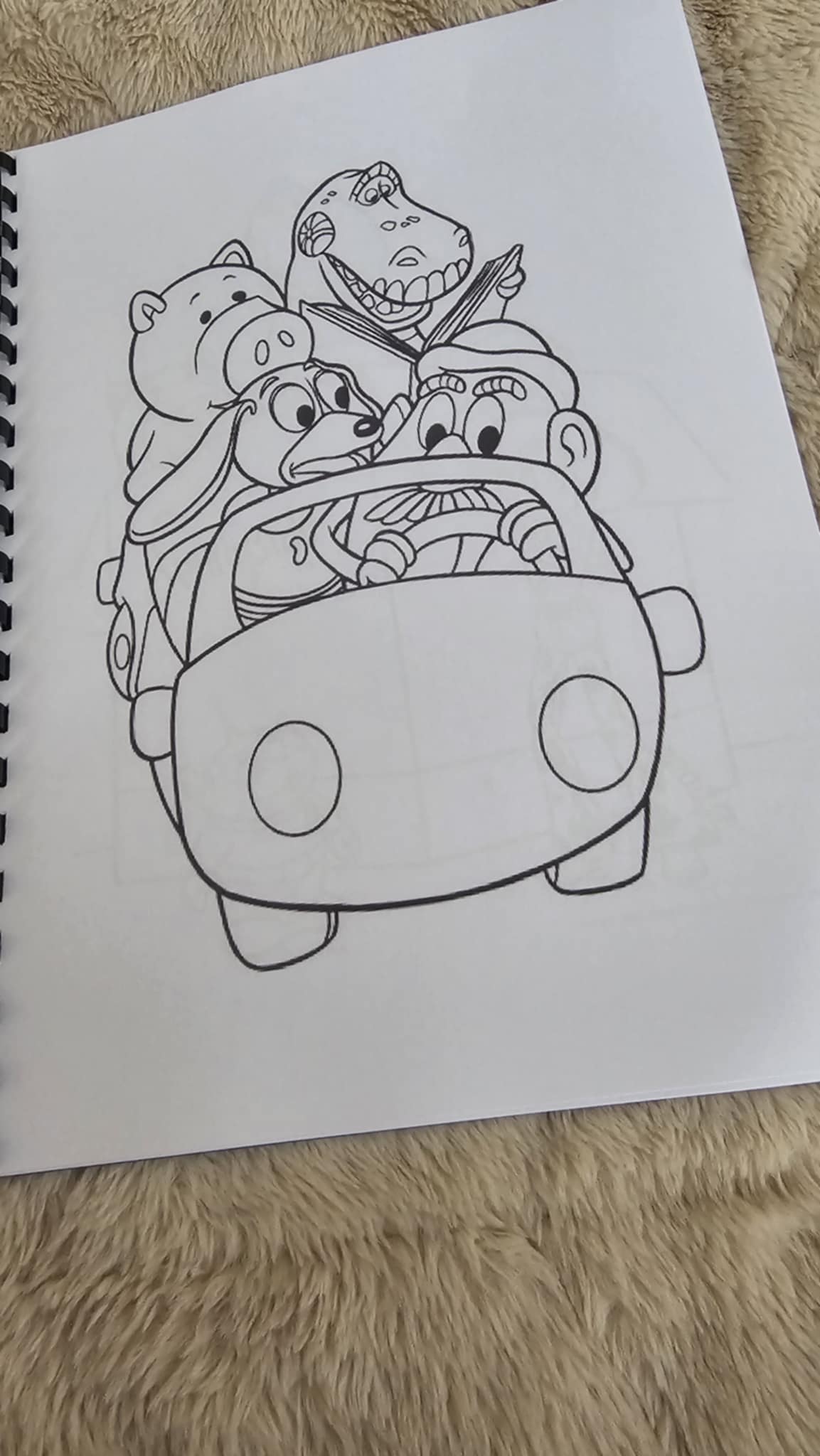 Toy Story Colouring Book