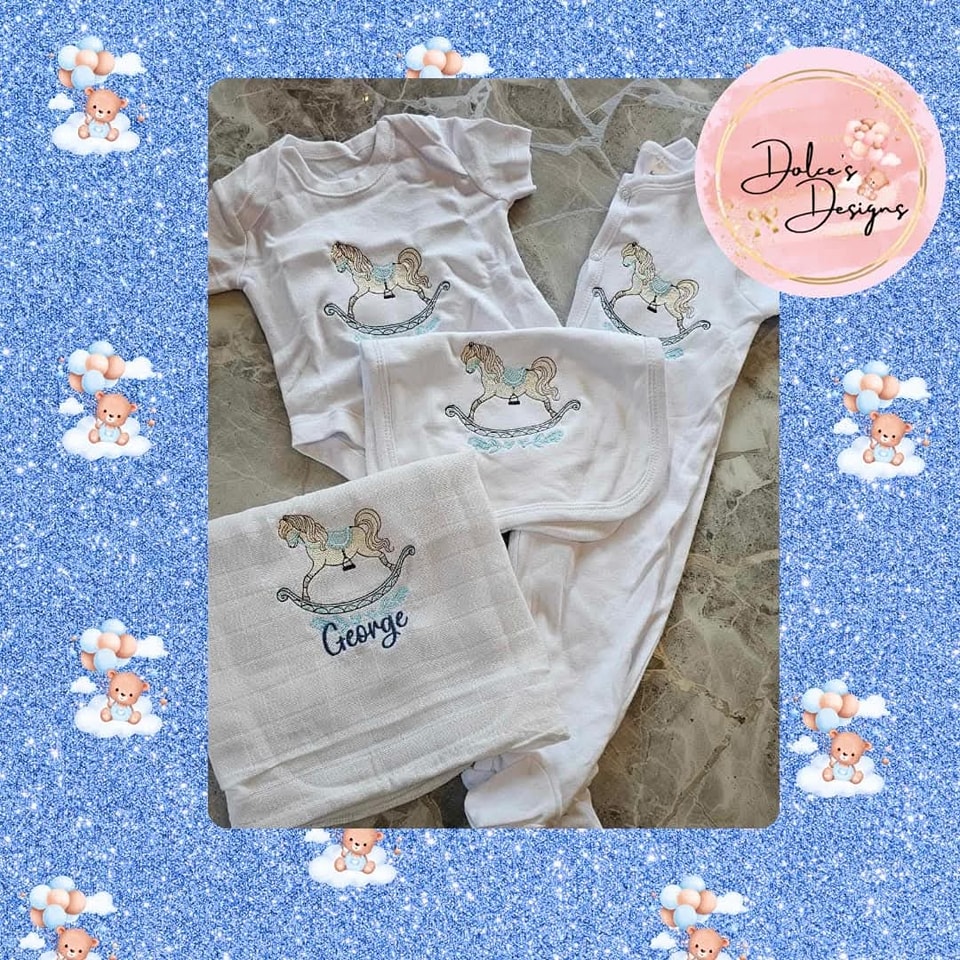 Rocking Horse 4pc Set