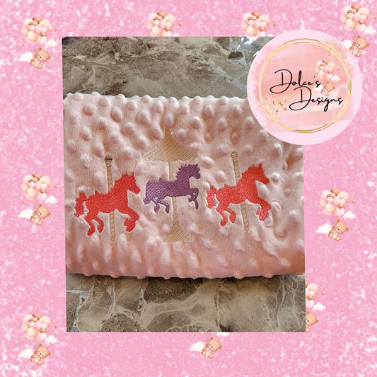 Carousel Baby Blanket