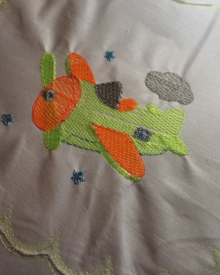 Neon Aeroplane Bib