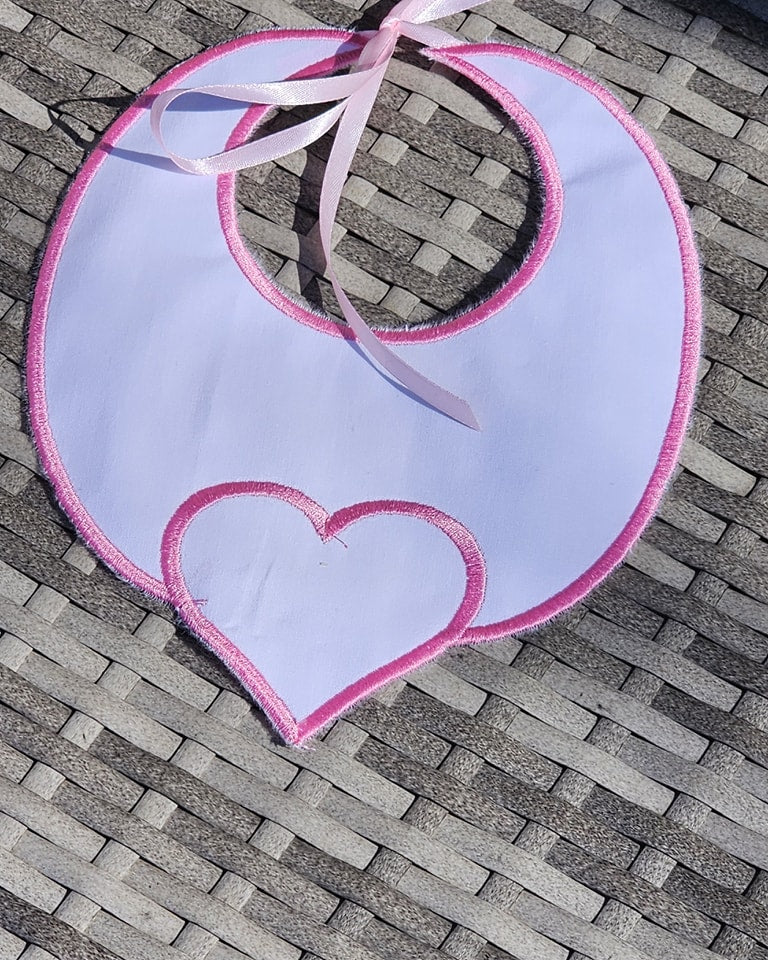 Heart Handmade Bib