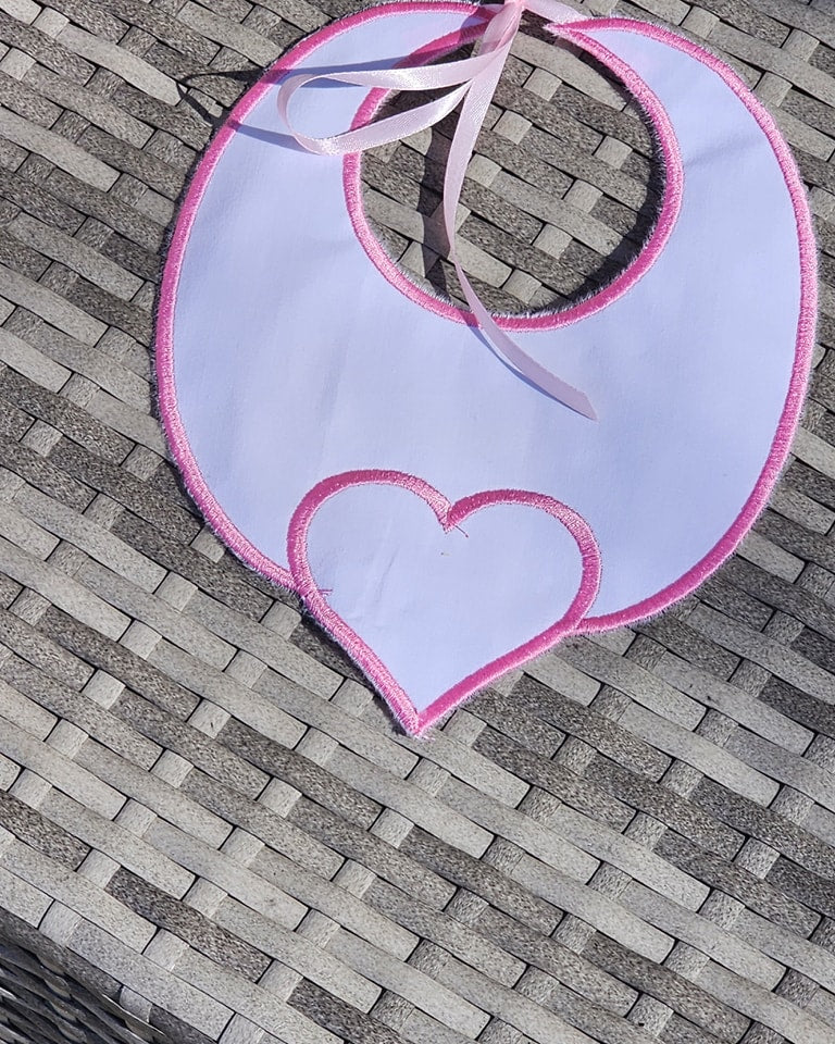 Heart Handmade Bib