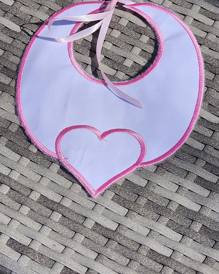 Heart Handmade Bib