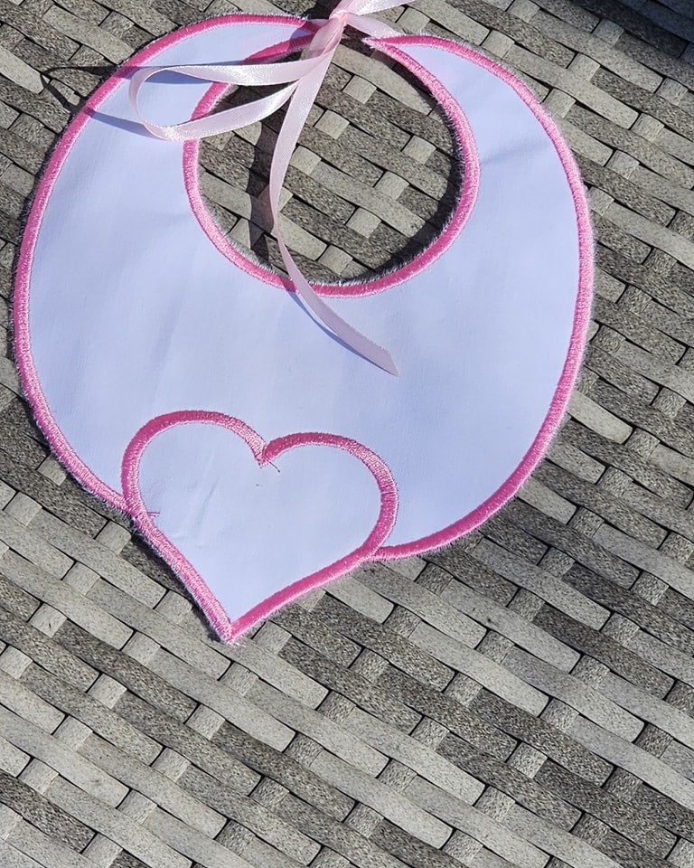 Heart Handmade Bib