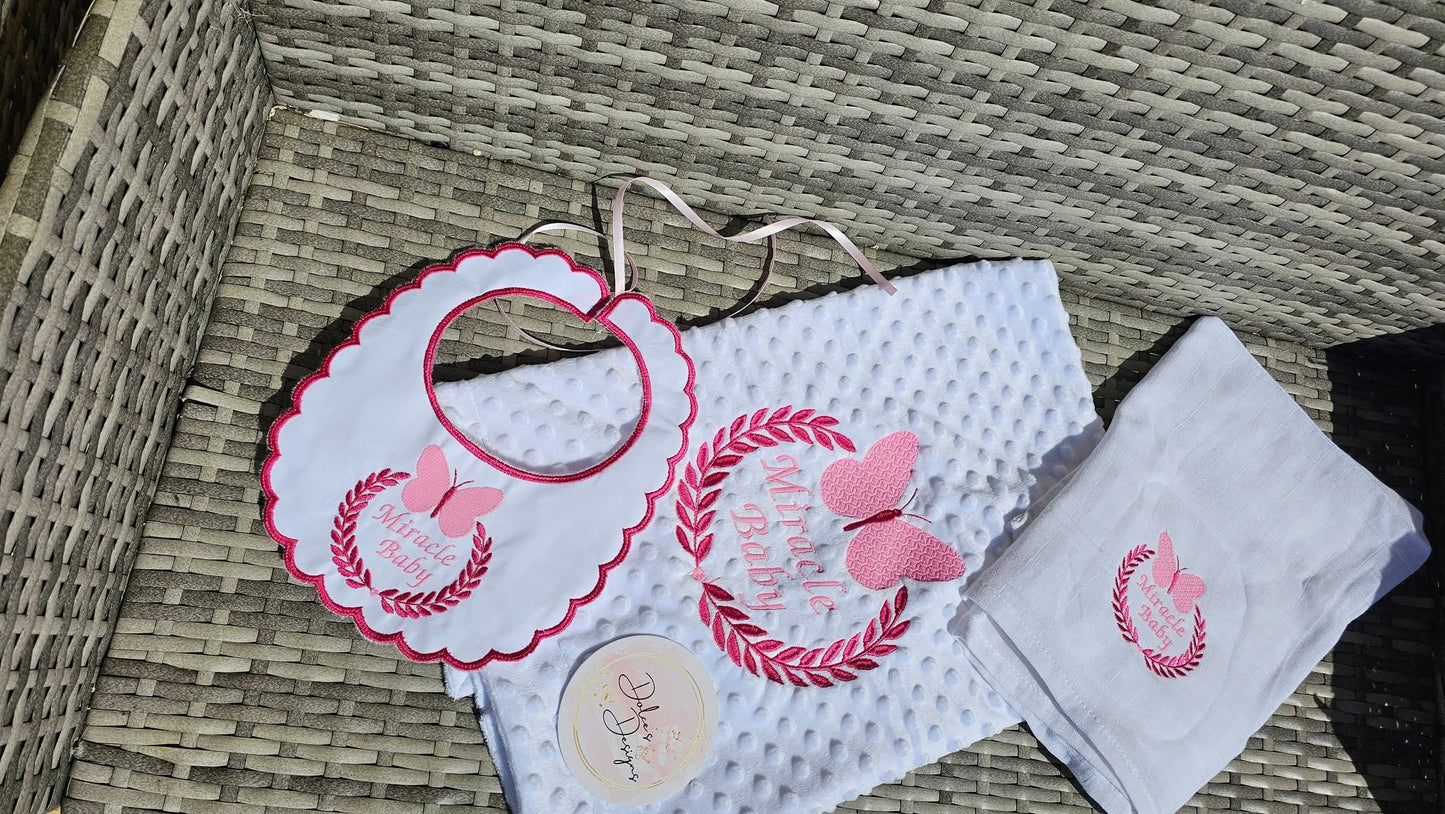 Butterfly Frame 3pc Set