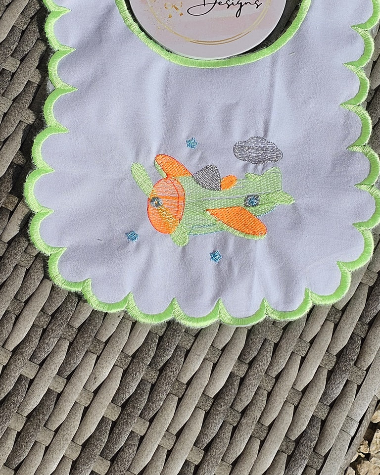 Neon Aeroplane Bib