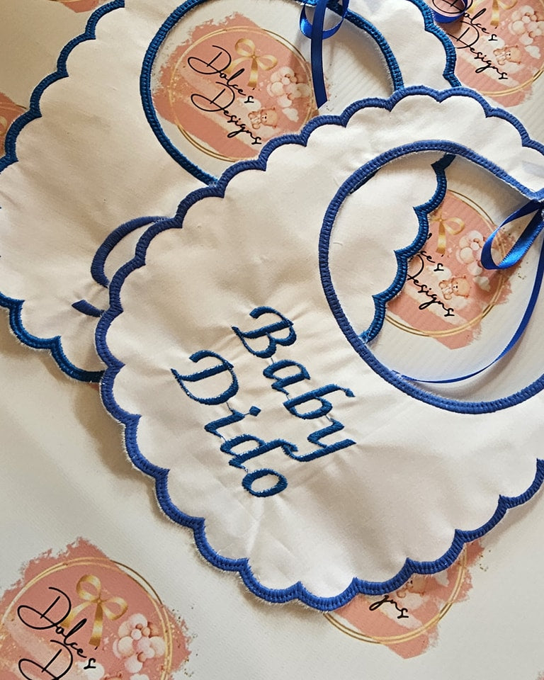 Name or Initial Bib ANY COLOUR