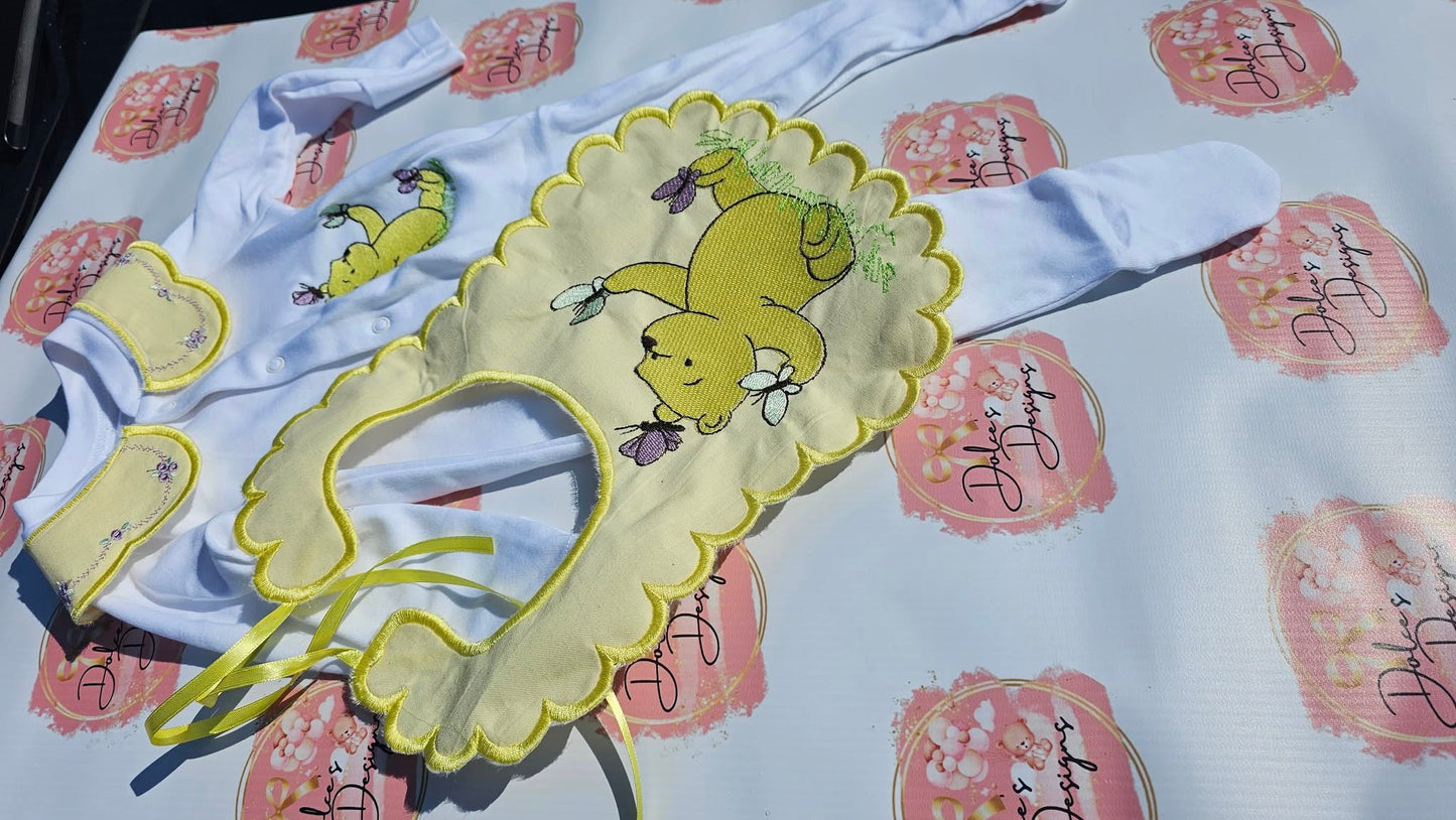 Lemon Winnie the Pooh Set