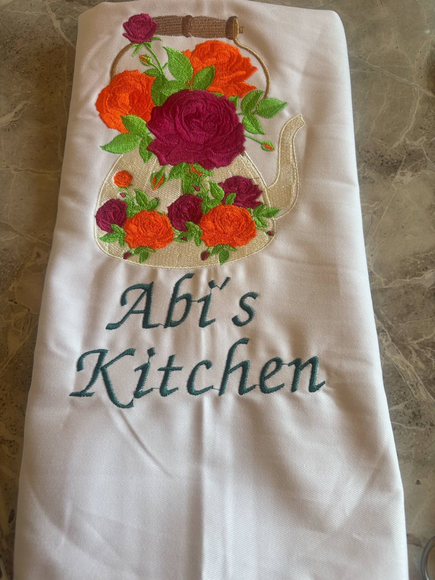 McKenzie Childs Flower Market Tea Towel