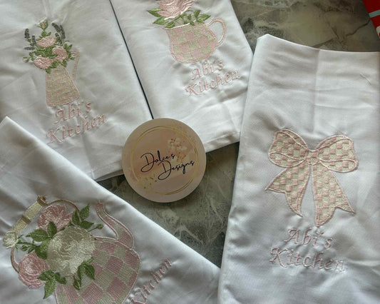 Mackenzie Childs Tea Towels Various