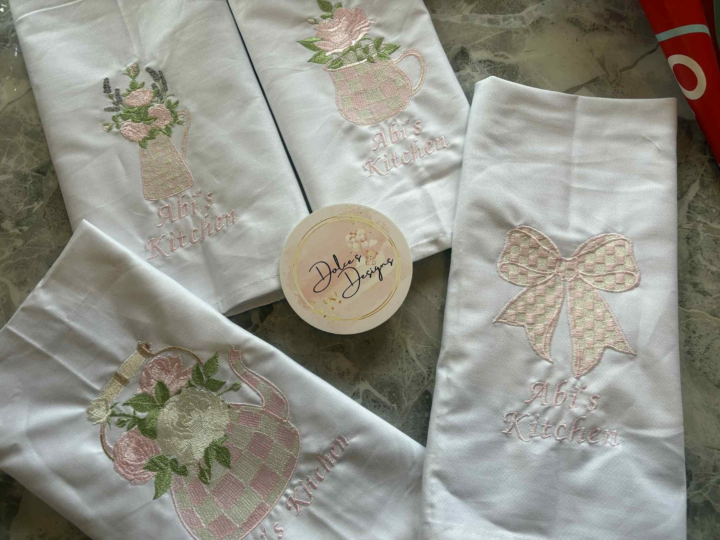 Mackenzie Childs Tea Towels Various