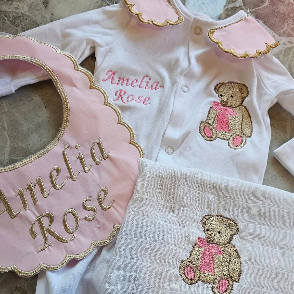 Classic Teddy 3pc Set