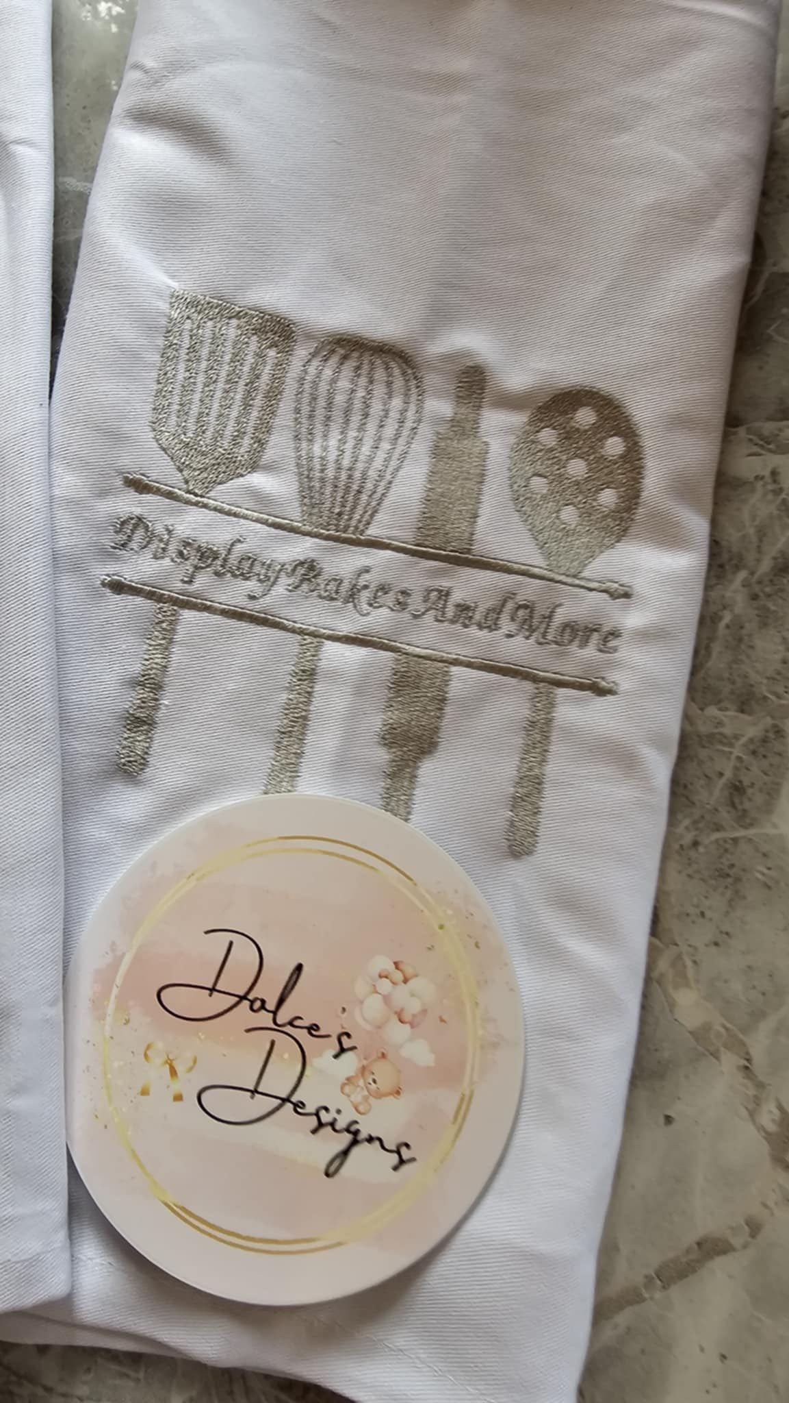 Kitchen Tea Towel Named Design