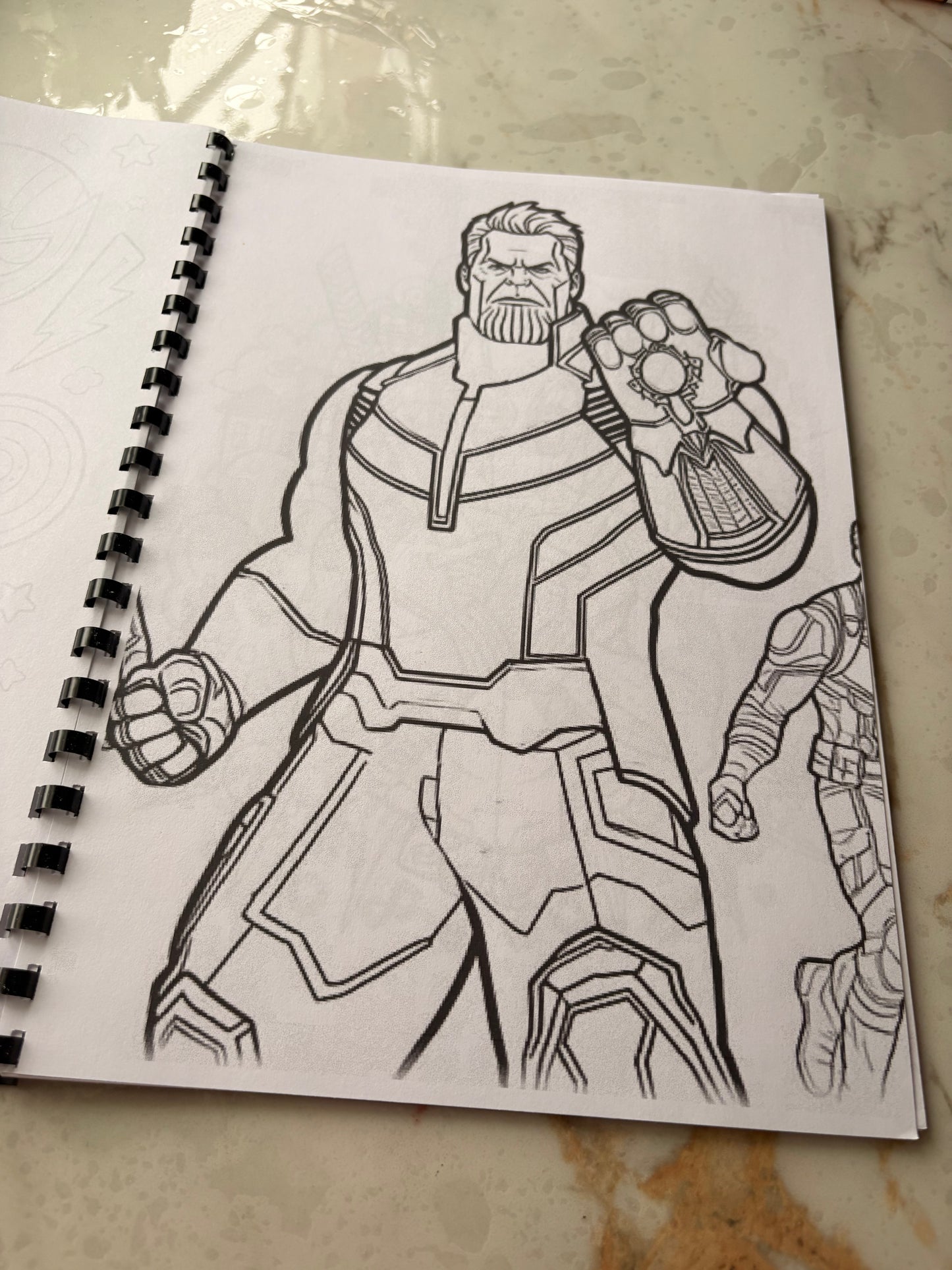 The Avengers Colouring Book