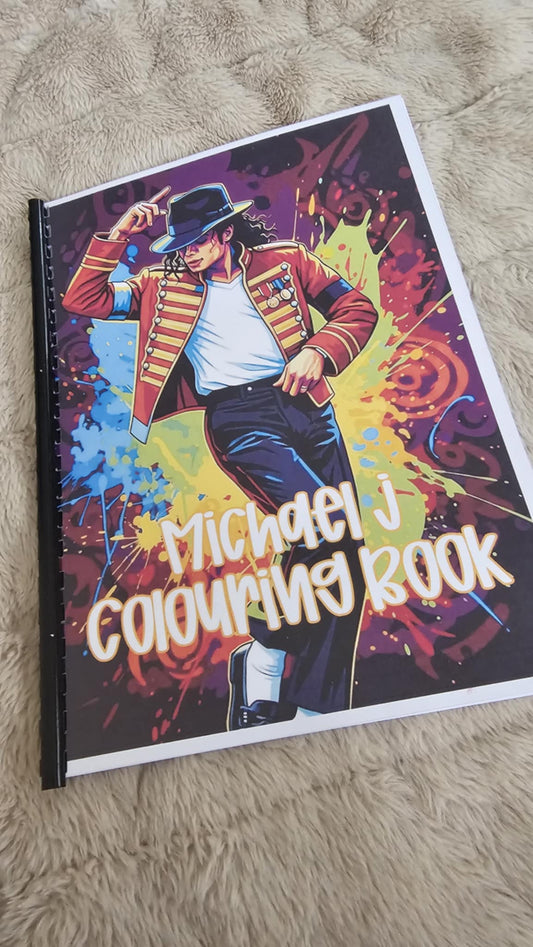 Micheal Jackson Colouring Book