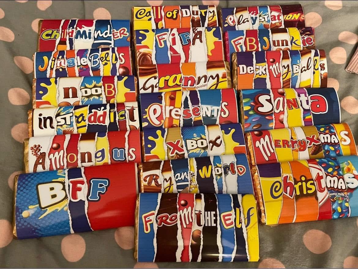 Galaxy Chocolate Bar (rude warning for some)