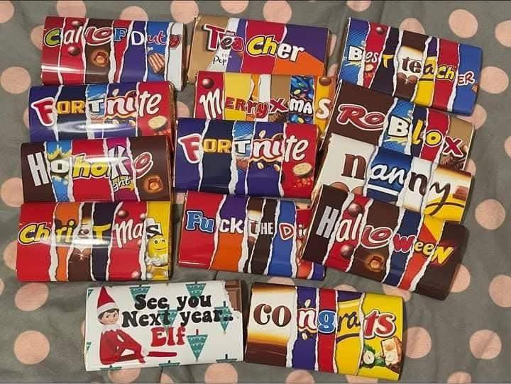 Galaxy Chocolate Bar (rude warning for some)