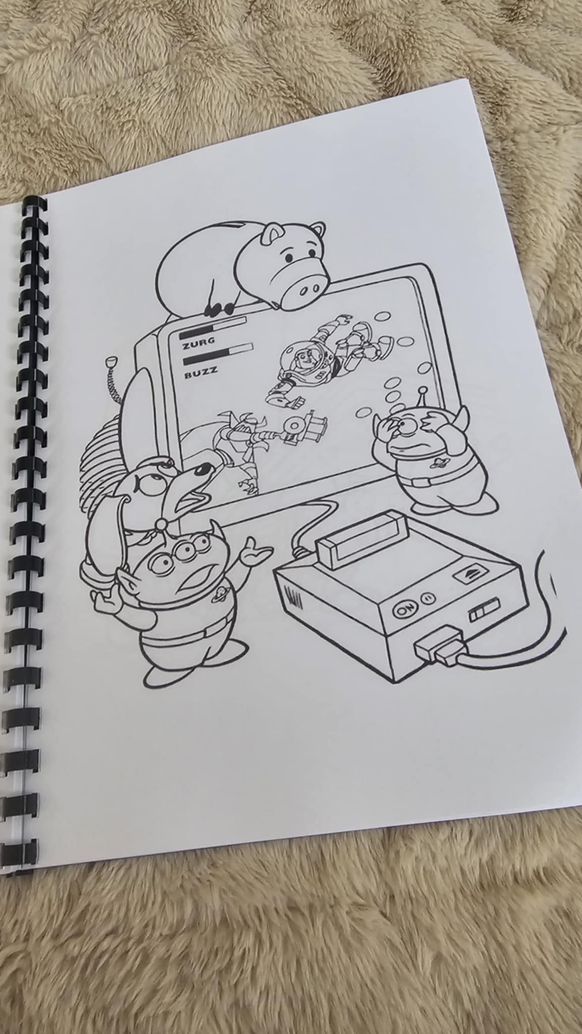 Toy Story Colouring Book