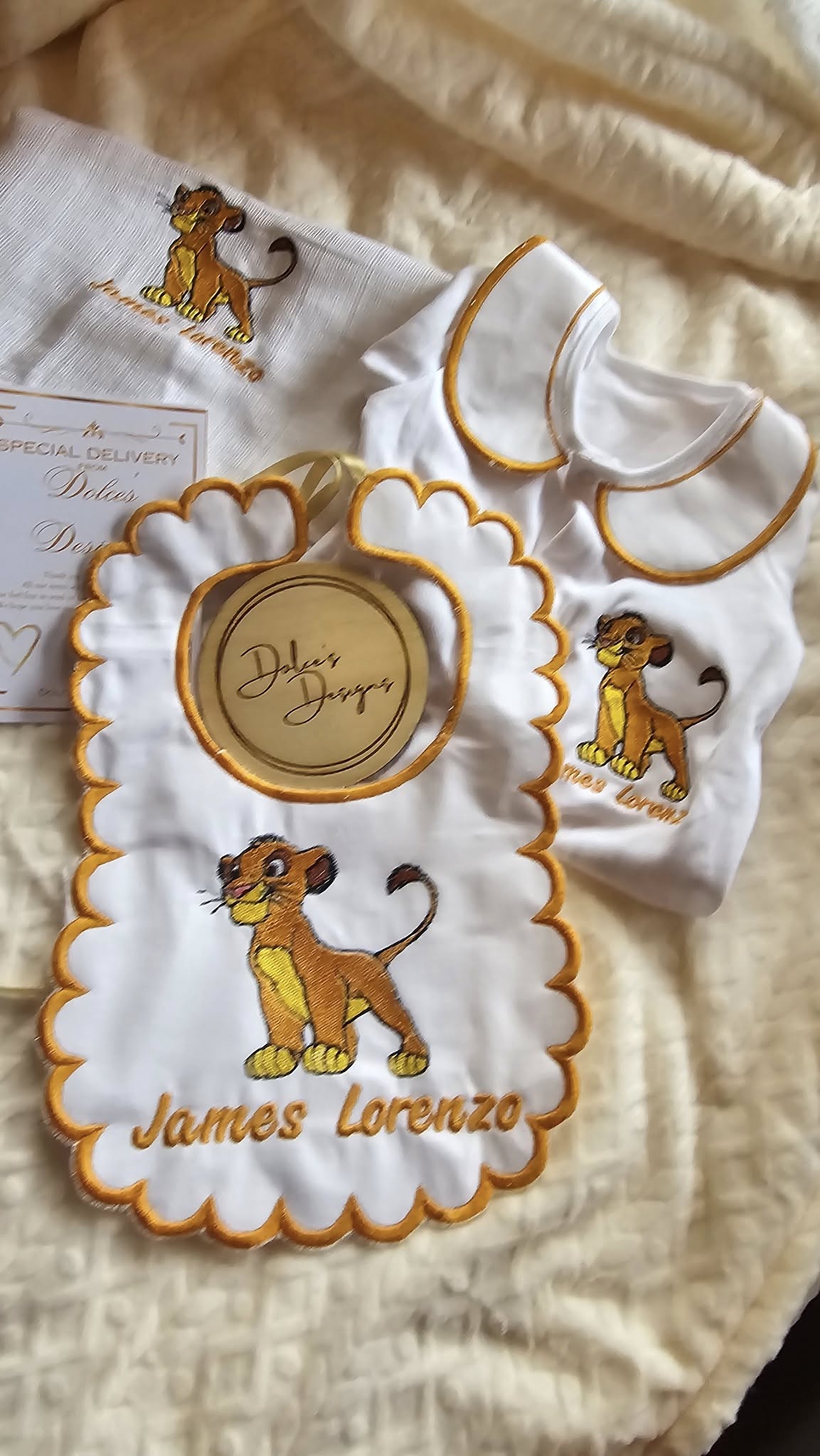 Simba 3pc Baby Set