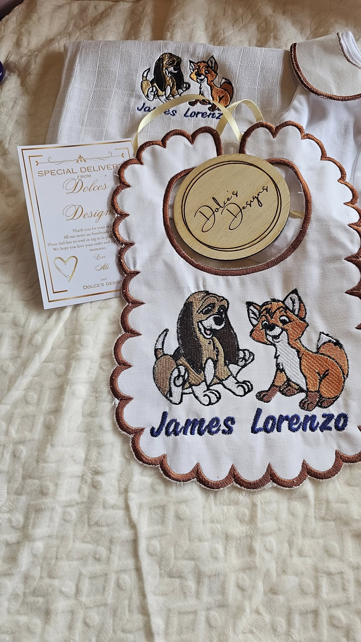 Fox and the Hound 3pc Set