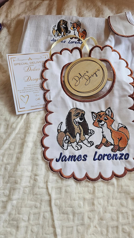 Fox and the Hound 3pc Set