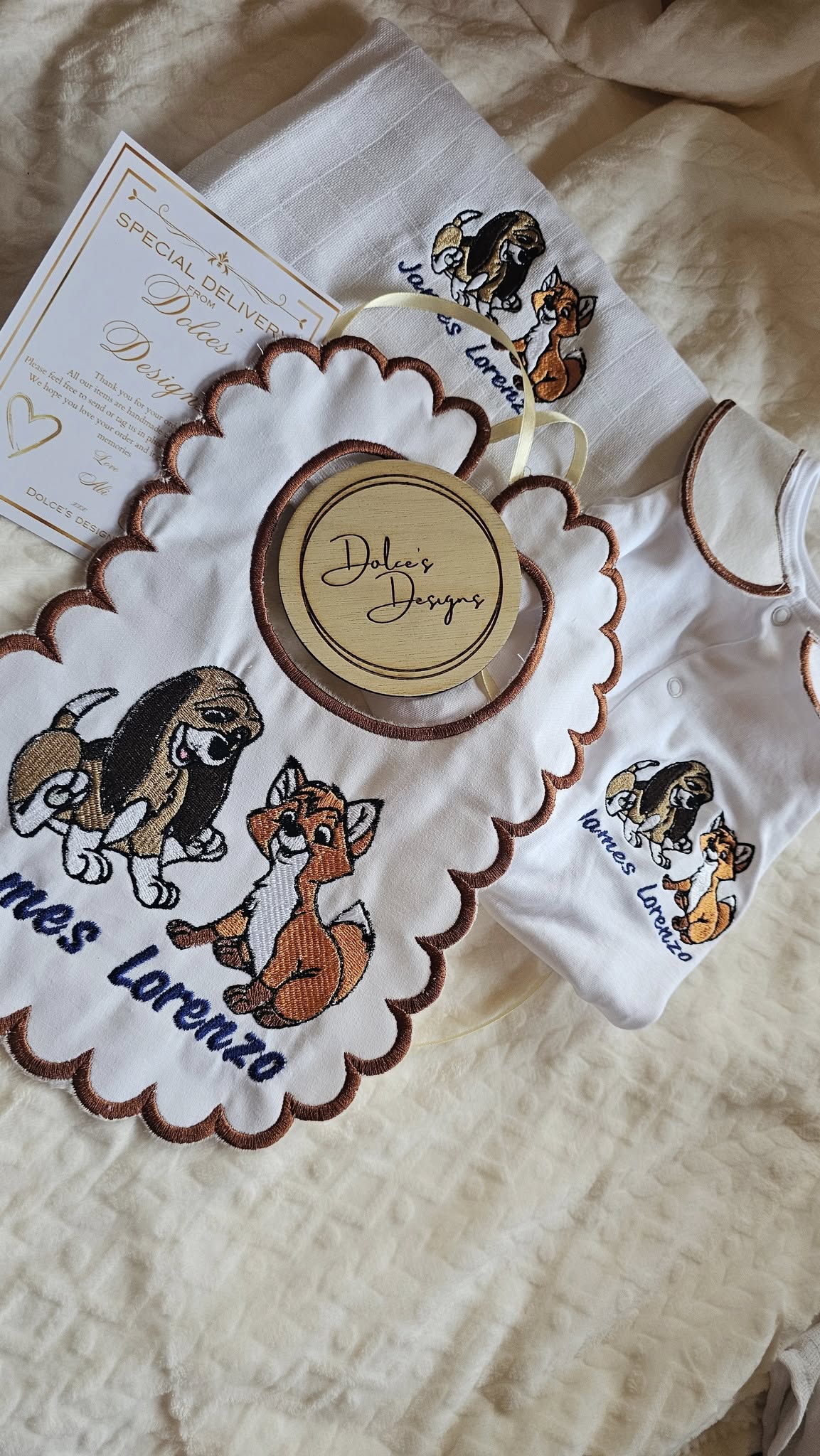 Fox and the Hound 3pc Set