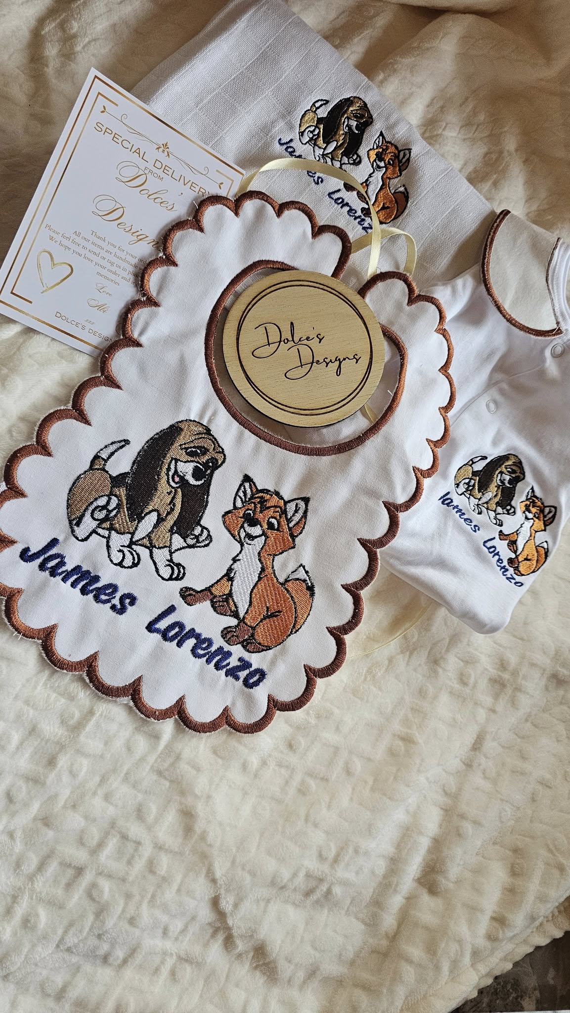 Fox and the Hound 3pc Set